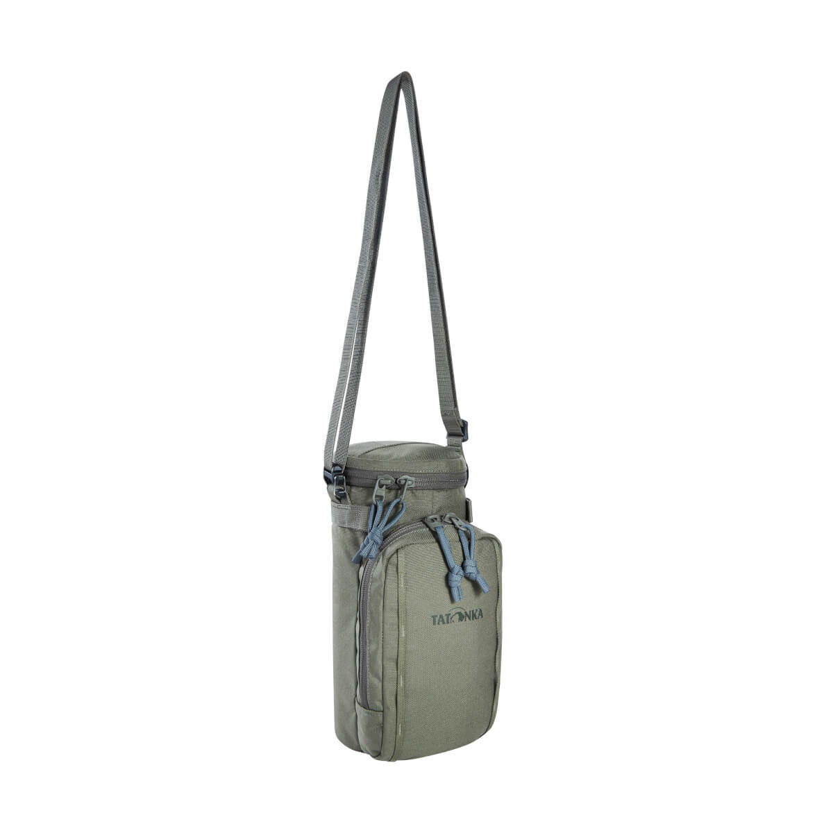 Tatonka Bottle Pouch 1l Isolierhülle Stone Grey Olive
