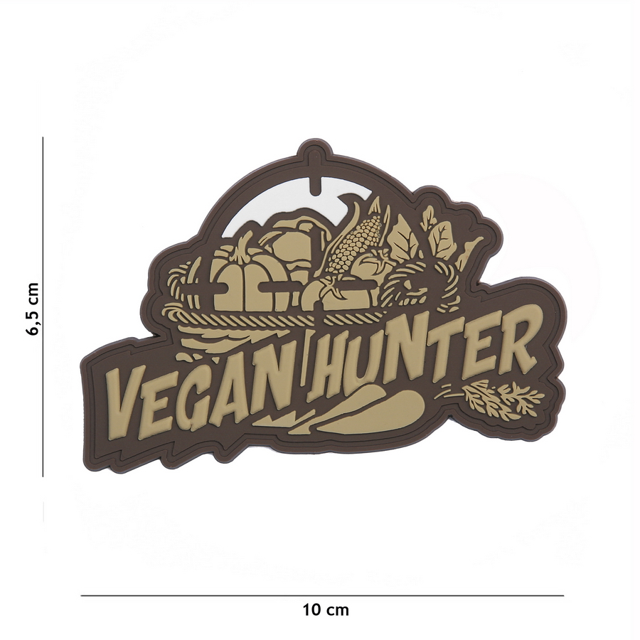 Patch "Vegan Hunter coyote"