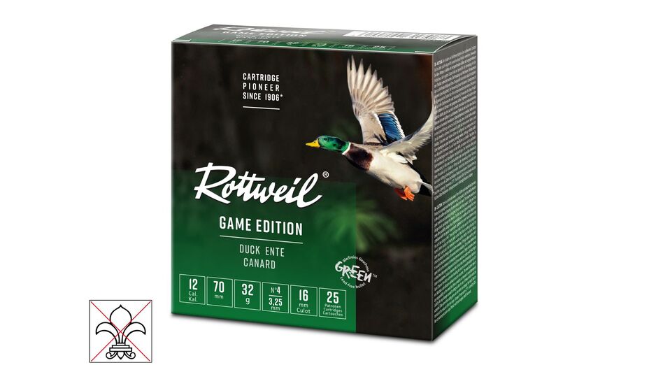 Rottweil Game Edition Ente 12/70 3,25 mm