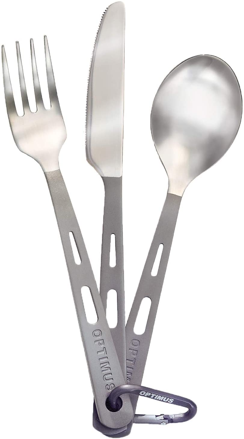 Optimus Titanium Besteck Set 3-Teilig