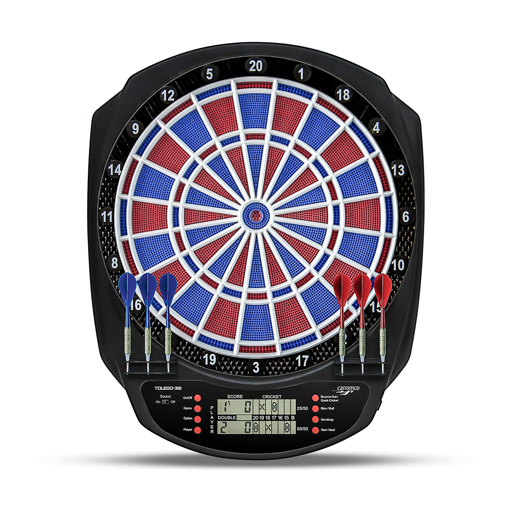 Carromco Dartboard TOLEDO-301 (2 Loch)