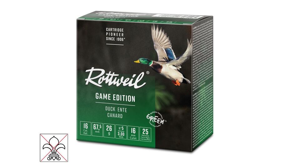 Rottweil Game Edition Ente 16/67,5 3,0 mm