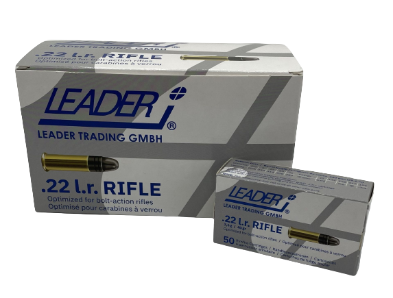 Leader .22 LR Rifle 2,6g / 40grs LRN