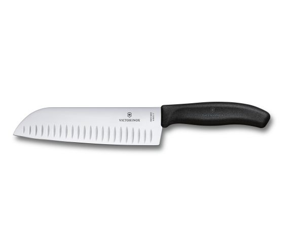 Victorinox Swiss Classic Santokumesser mit Kullenschliff