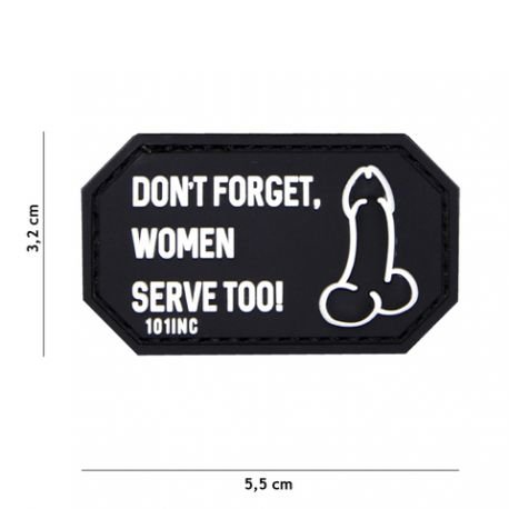 Patch "Don't forget Women"