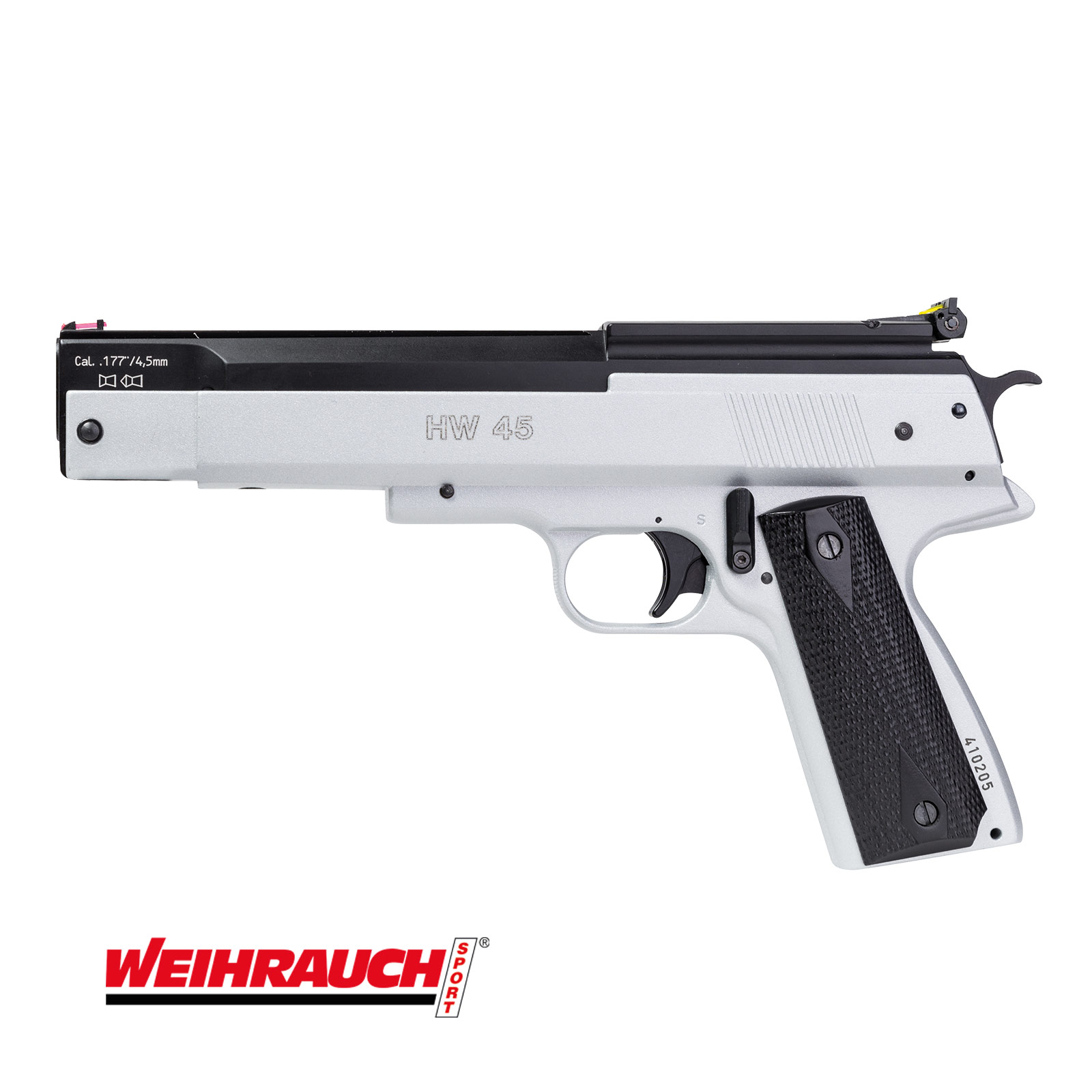 23183_2019 Weihrauch HW45 Stainless Look 4,5MM