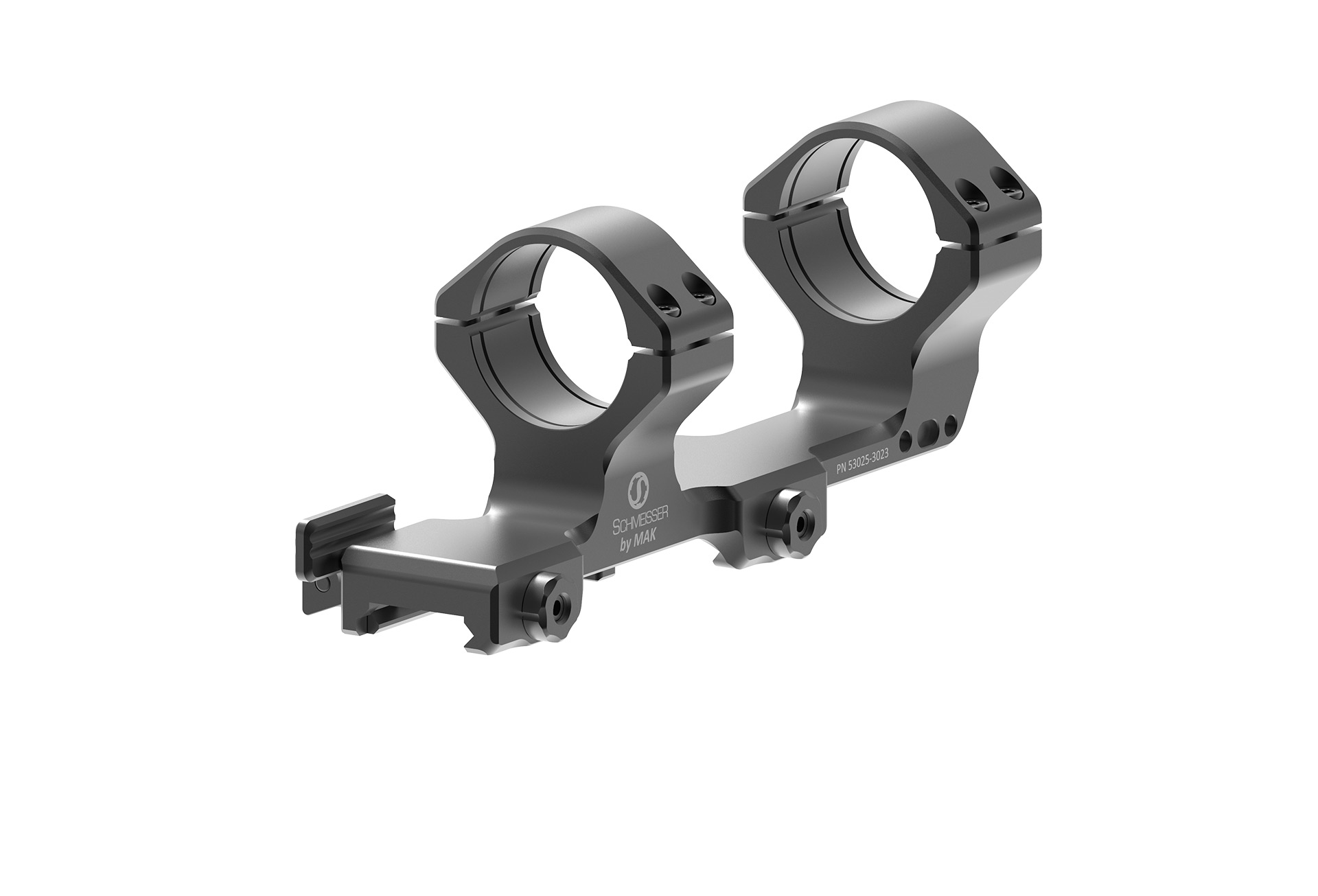 Schmeisser Quick Sport Mount -QSM 30mm Blockmontage mit 2,5" Kröpfung