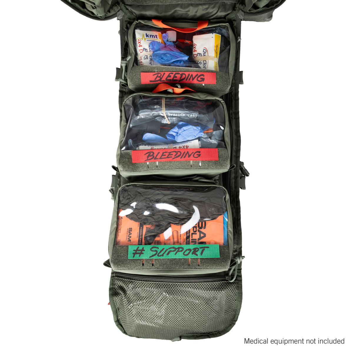Tasmanian Tiger Medic Platoon Pack Medic-Rucksack Stone-Grey-Olive IRR