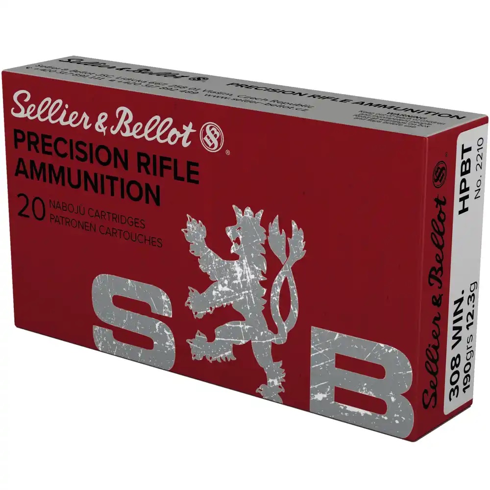 S&B .308 Win. SMK HPBT 12,3g / 190gr