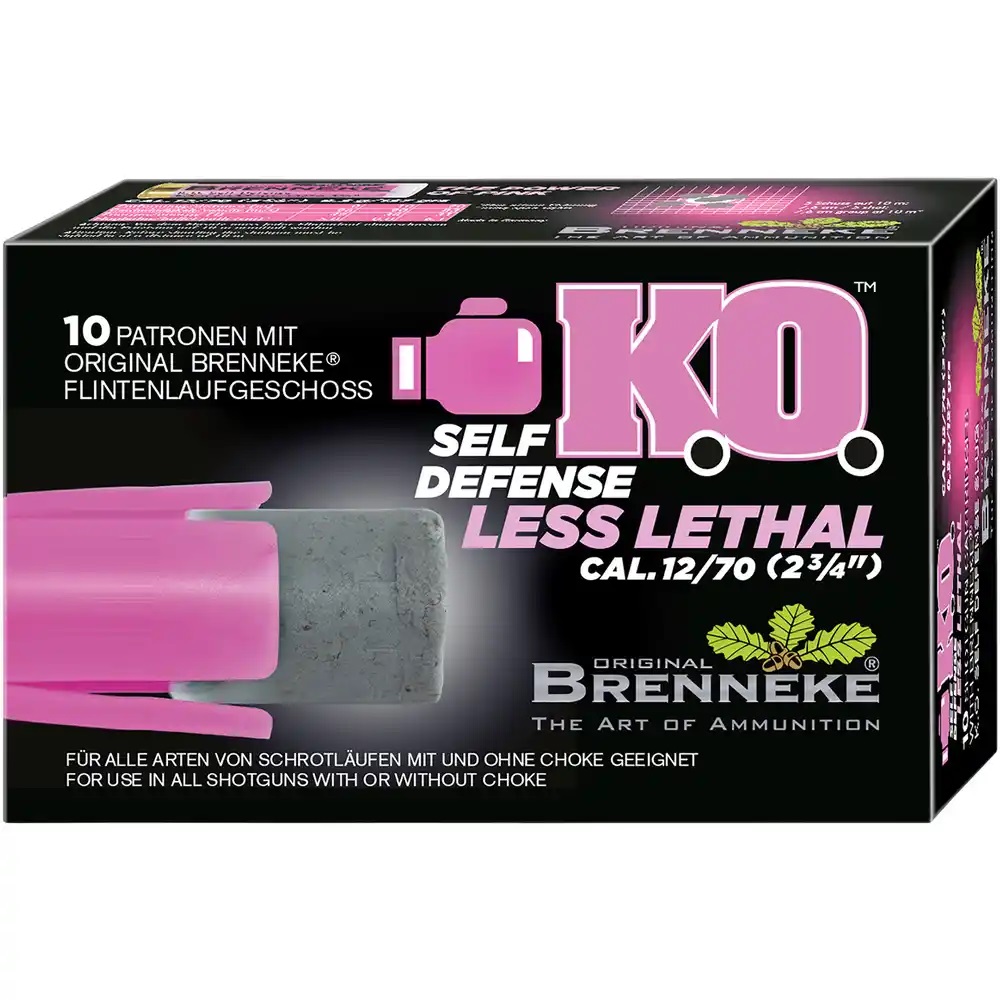 Brenneke 12/70 KO Self Defense 9,1g / 140gr