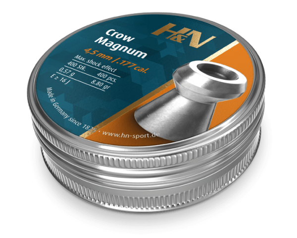 crow-magnum_45_400stk_web H&N Crow Magnum 4,5 mm /.177 cal.