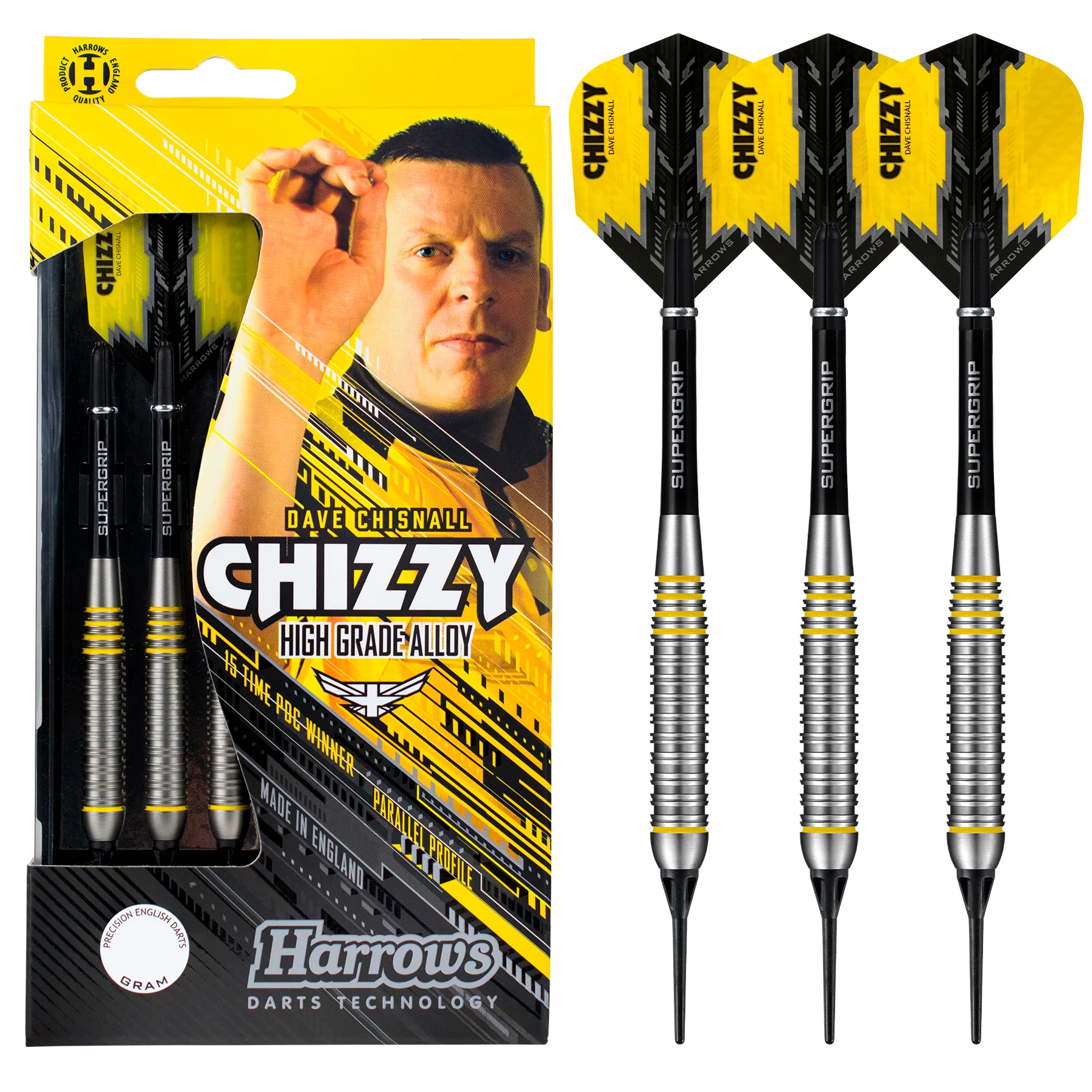 Harrows Dave Chisnall Chizzy Softip Darts