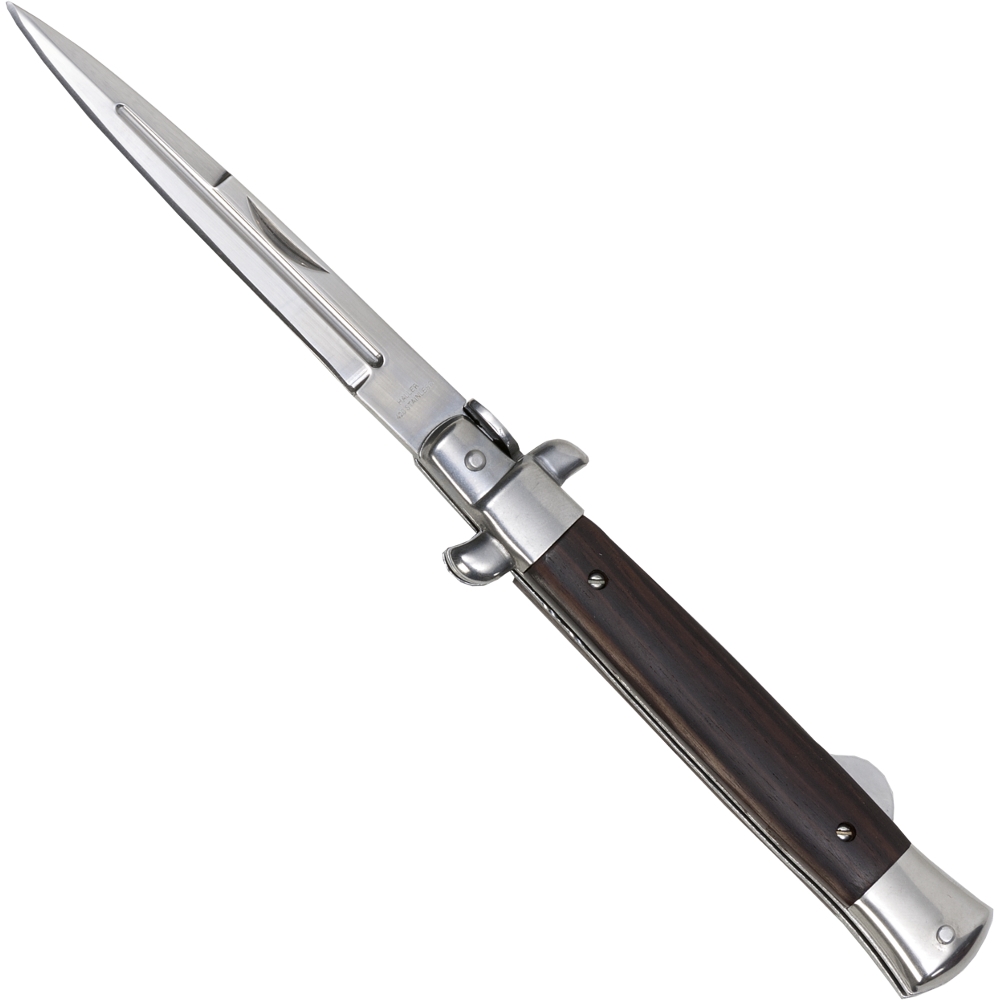 84684_s Stiletto Taschenmesser Ebenholz