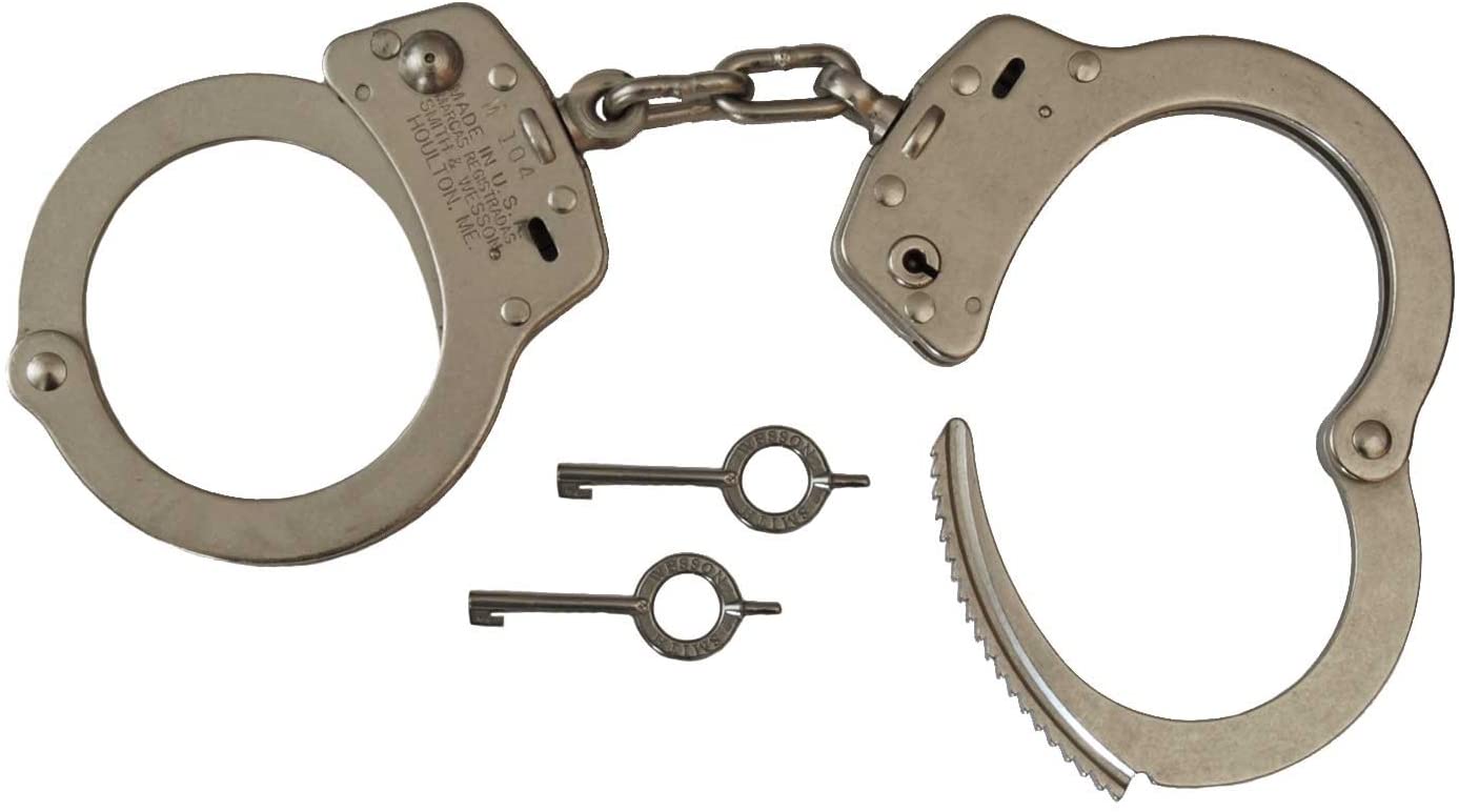 610pC34pgfL-_AC_SL1500_ Smith & Wesson Model M104 Max Security Handschellen