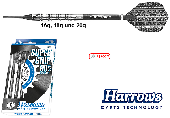 Harrows Supergrip Softip Dartpfeile