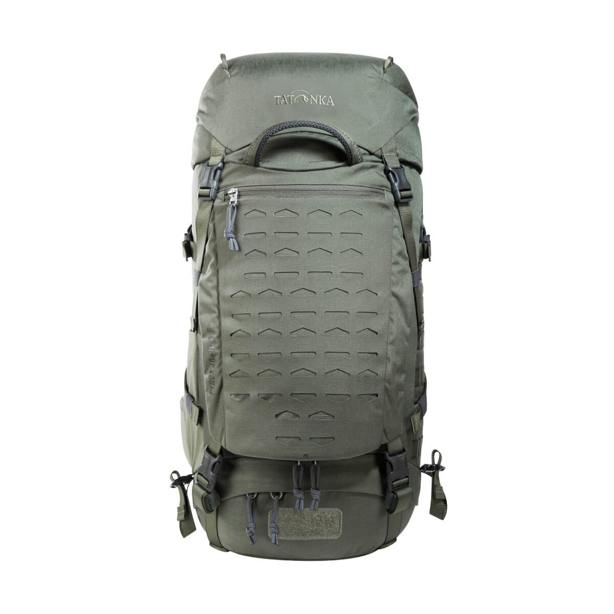 Tatonka Pyrox 40+10 Women BC Bushcraft-Rucksack Stone Grey Olive
