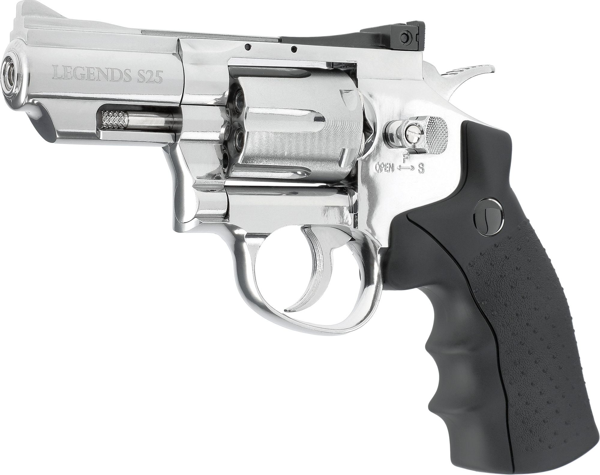 Legends S25 CO2-Revolver 4,5mm Diabolo 2,5"