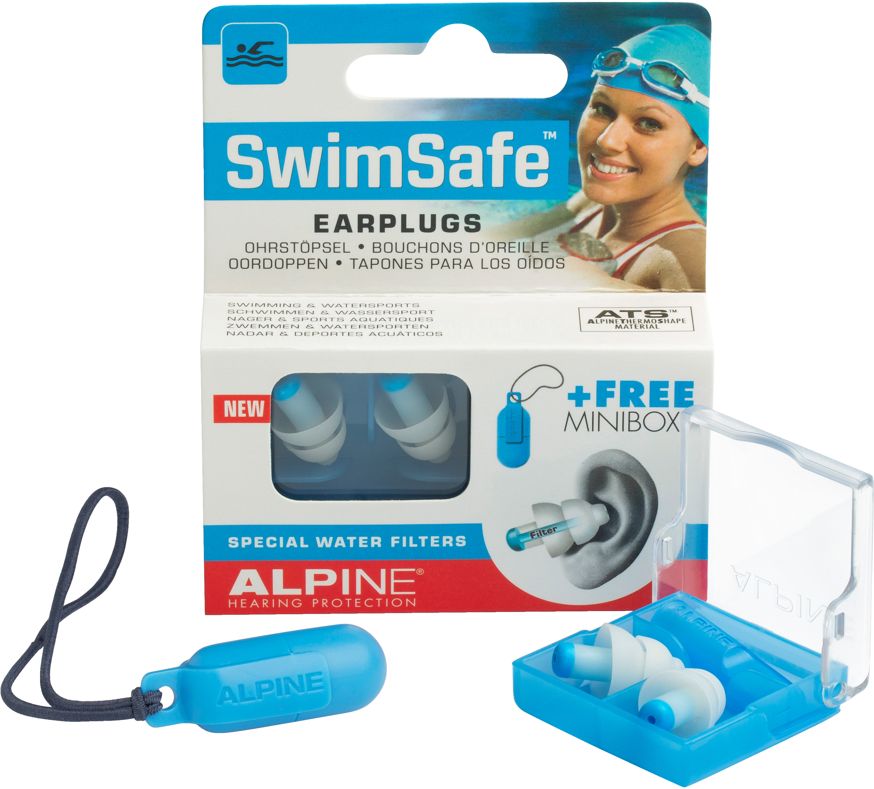 059052_3 Alpine SwimSafe Ohrstöpsel für Schwimmer
