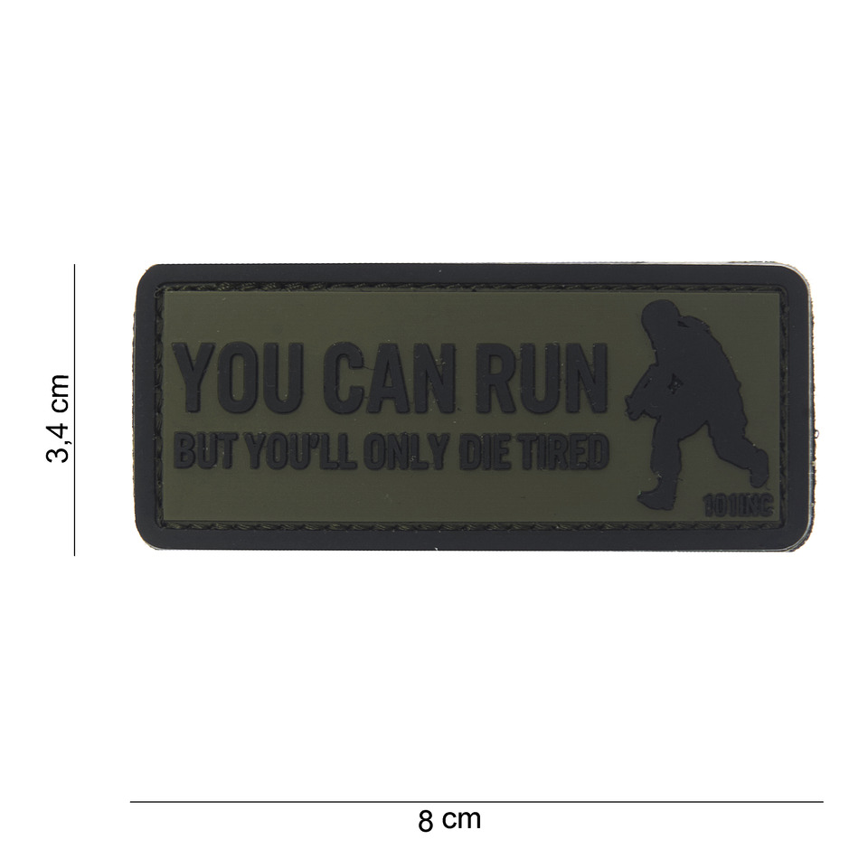 4441003813_z Patch "You Can Run"