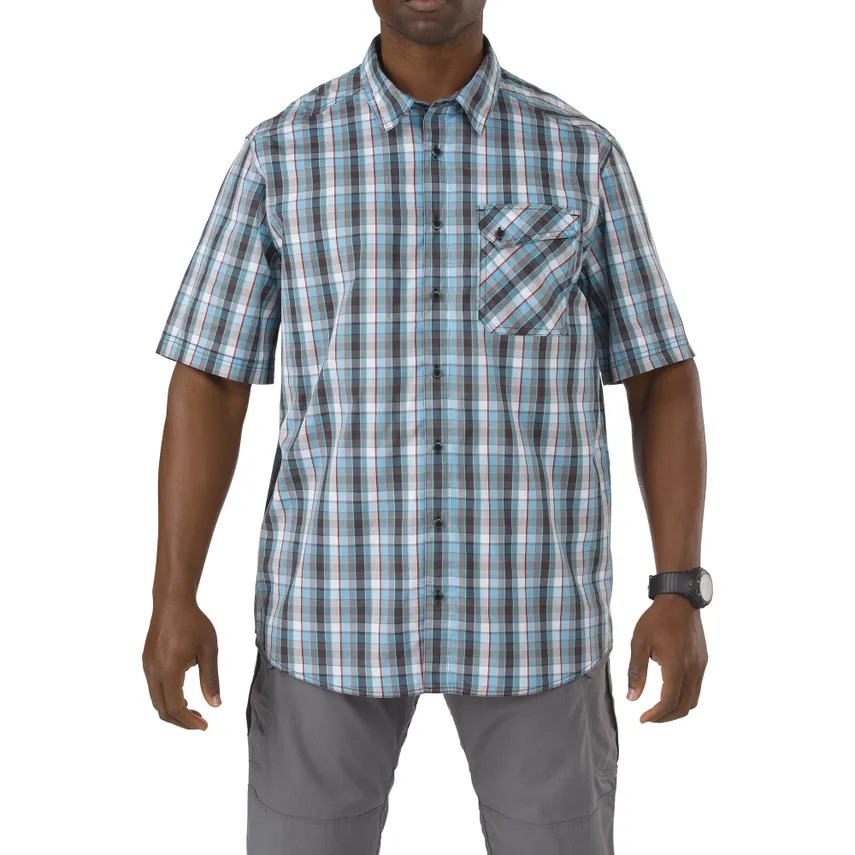 71350_664_01 5.11 Tactical Single Flex Covert Short Sleeve Shirt