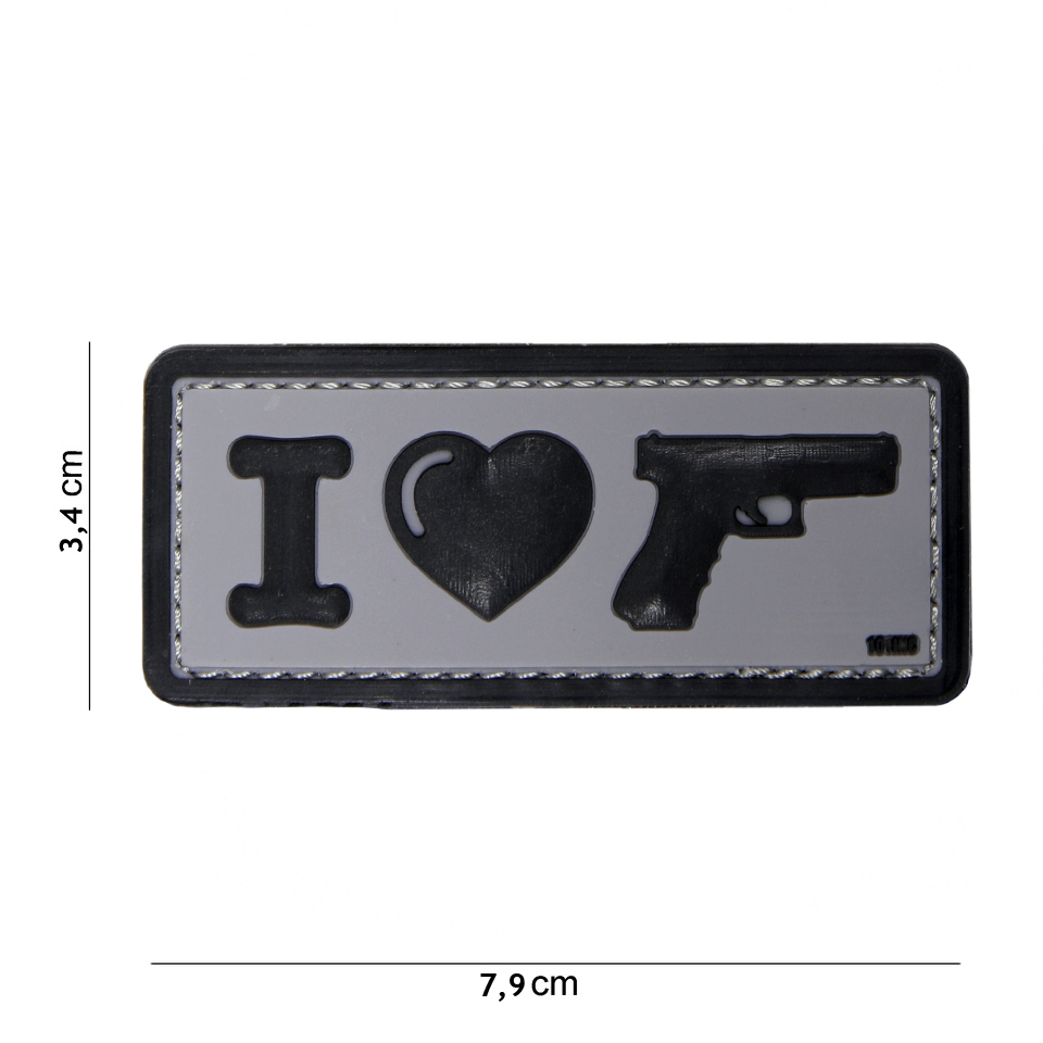 444130-4089_z Patch "I Love My Sidearm"