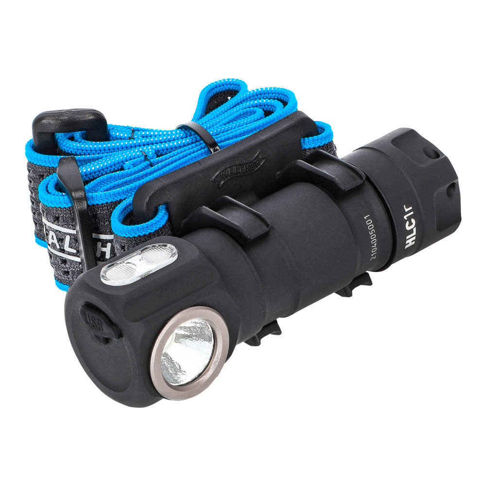 3-7137_HLC1r_persp1 Walther Headlamp C1 rechargeable