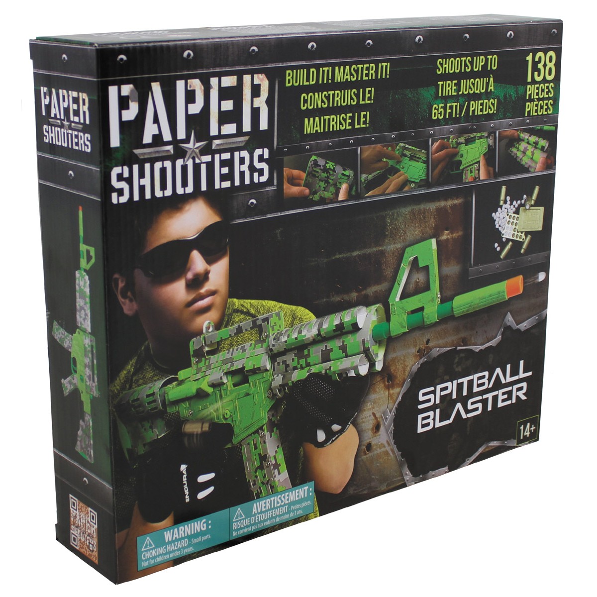 Paper Shooters  Bausatz Green Spit