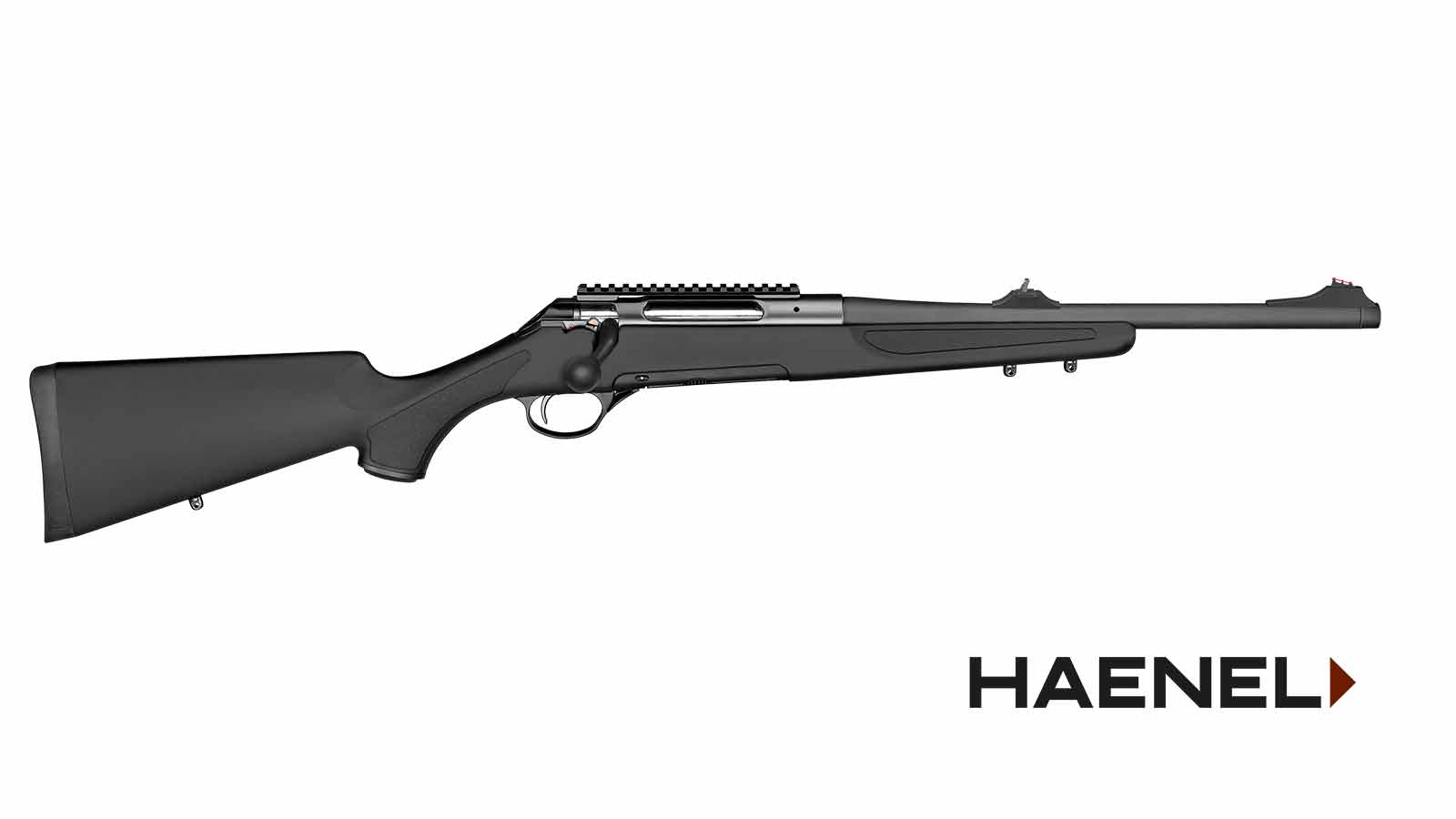 17964928_2019 Haenel Jaeger 10 Compact Soft Touch Black .308Win. Repetierbüchse
