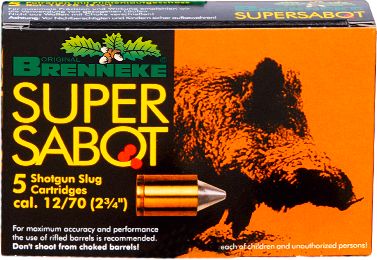 d796d0b104 Brenneke Super Sabot 12/70 32g 5 Schuss