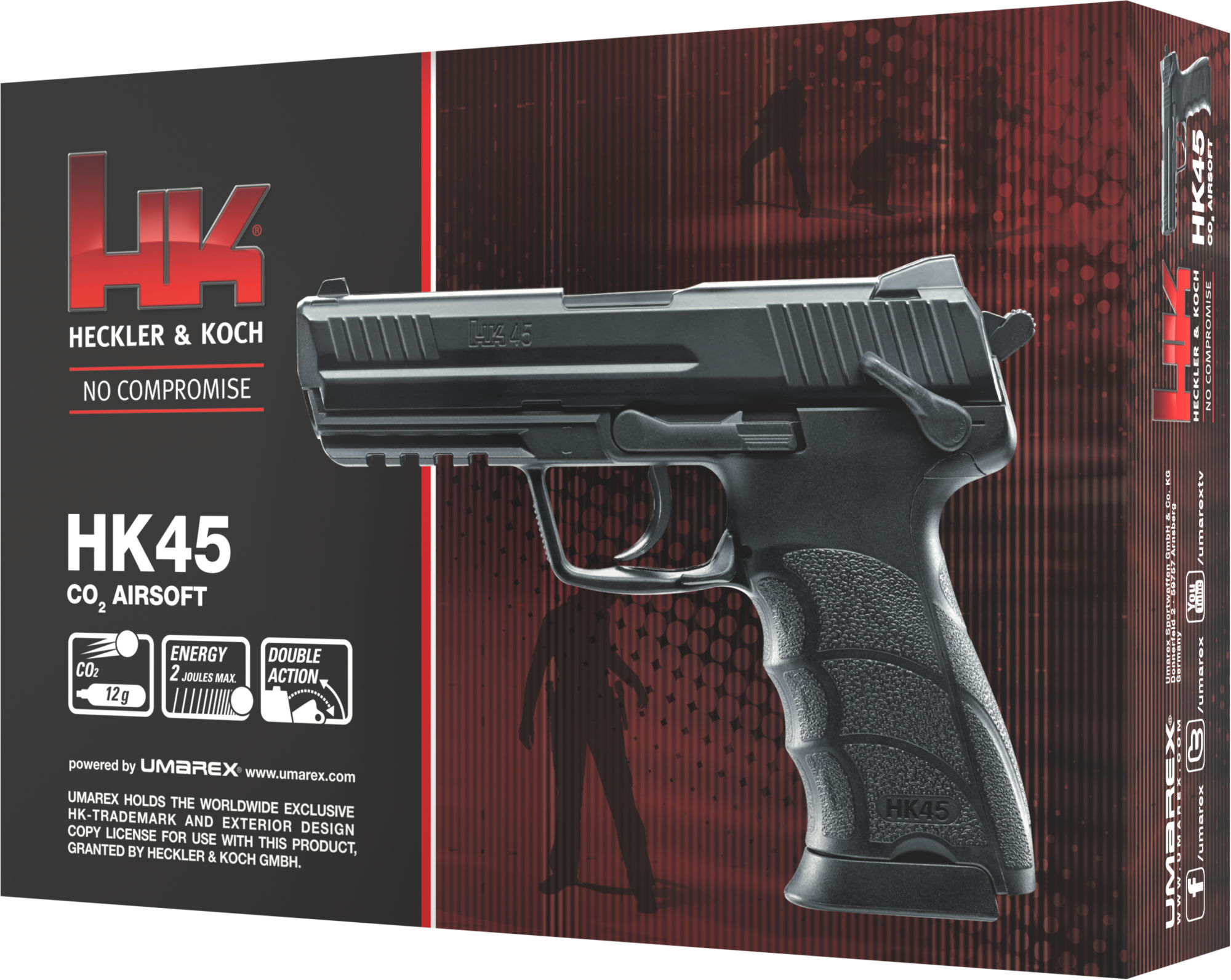 Heckler&Koch HK45 6mm BB CO2-Pistole