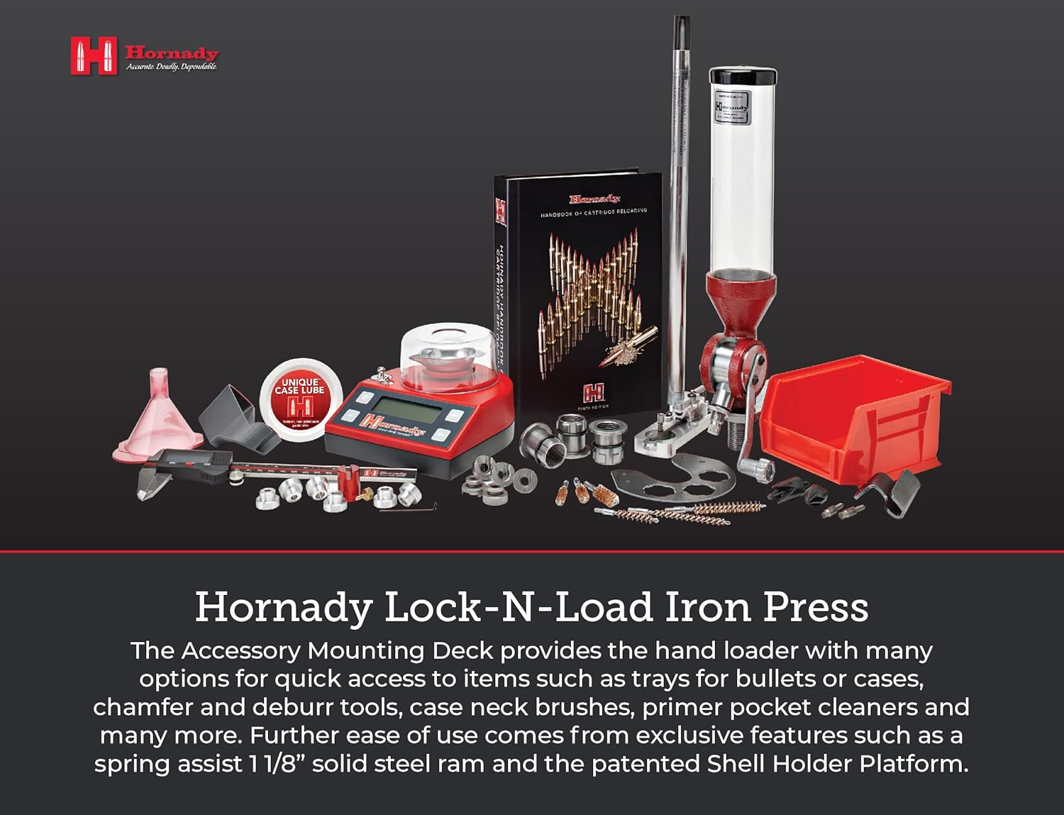 Hornady Iron Press Premium Wiederlade-Set