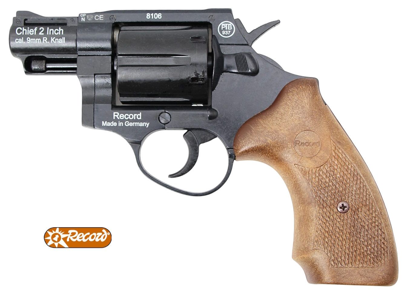 Record Chief 2" 9mm R.K. Schreckschussrevolvevr