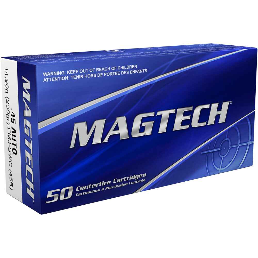 serverXSnAde6EoMLoL Magtech .45 ACP Vollmantel SWC 14,9g / 230gr
