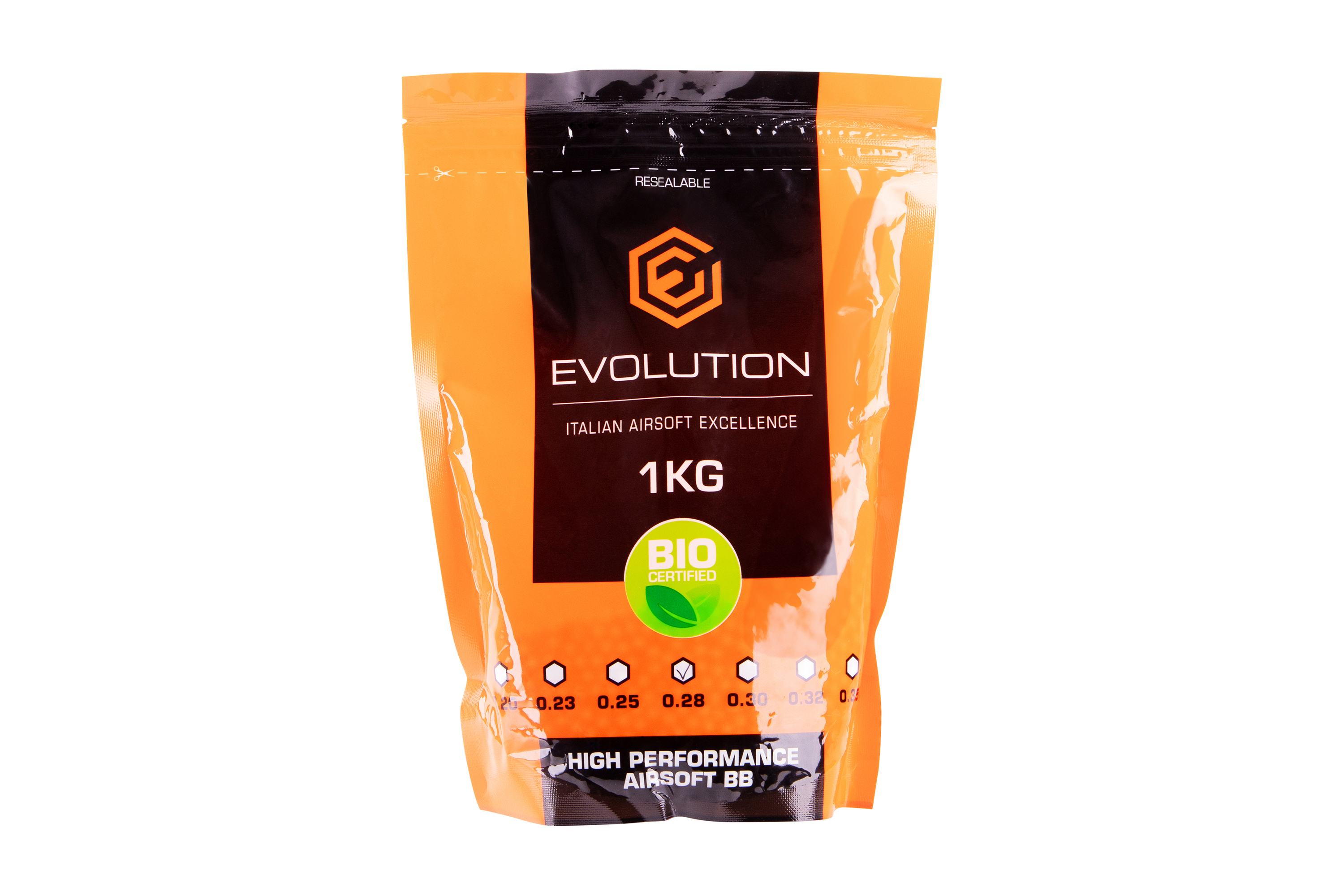 Evolution High Performance Airsoft BIO BBs 6mm Evolution High Performance Airsoft BIO BBs 6mm