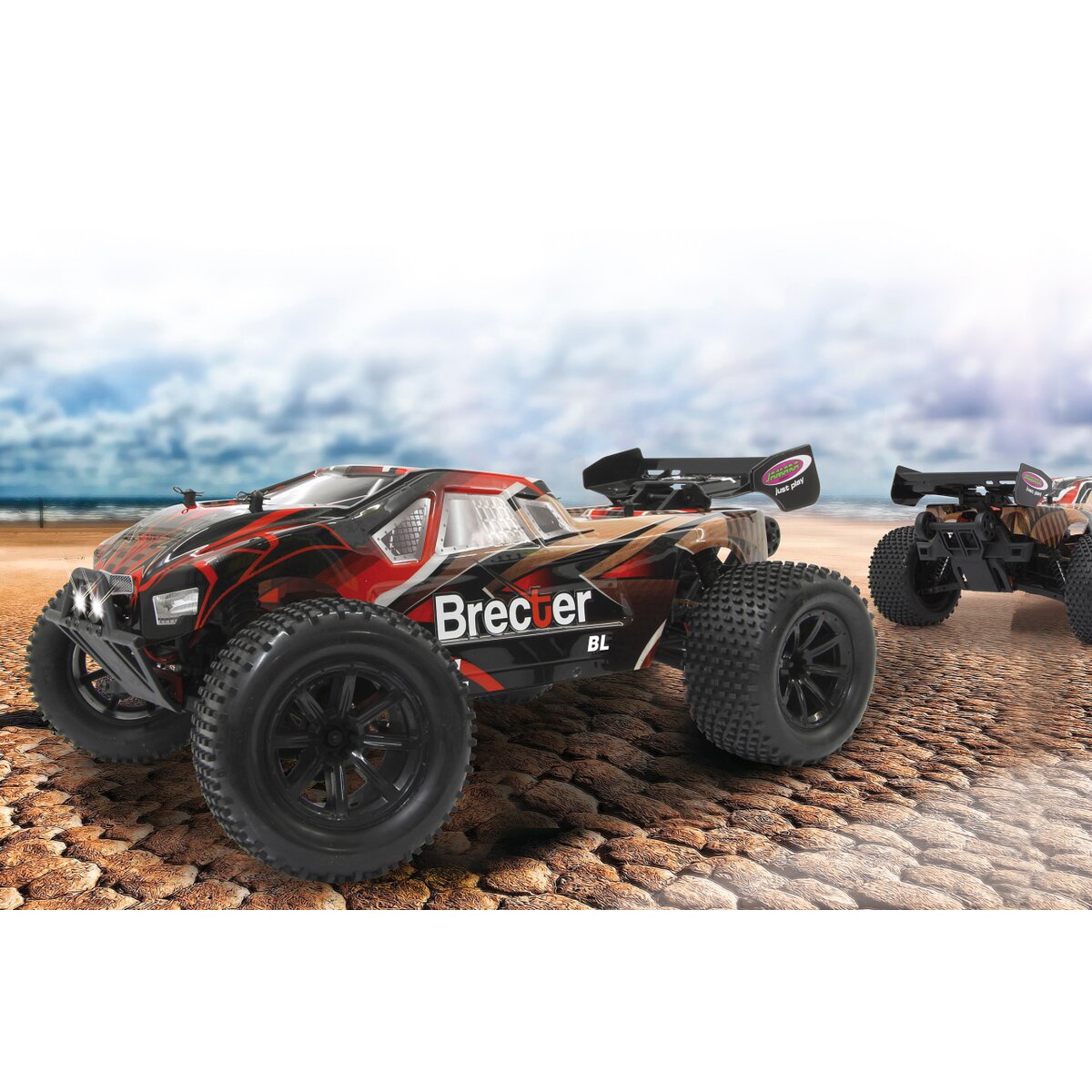 Jamara Brecter Truggy BL 4WD 1:10 Lipo 2,4GHz mit LED