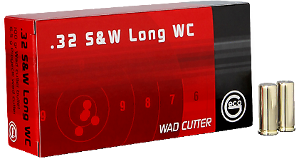 Geco .32 S&W long WC Wad Cutter 6,5g / 100gr