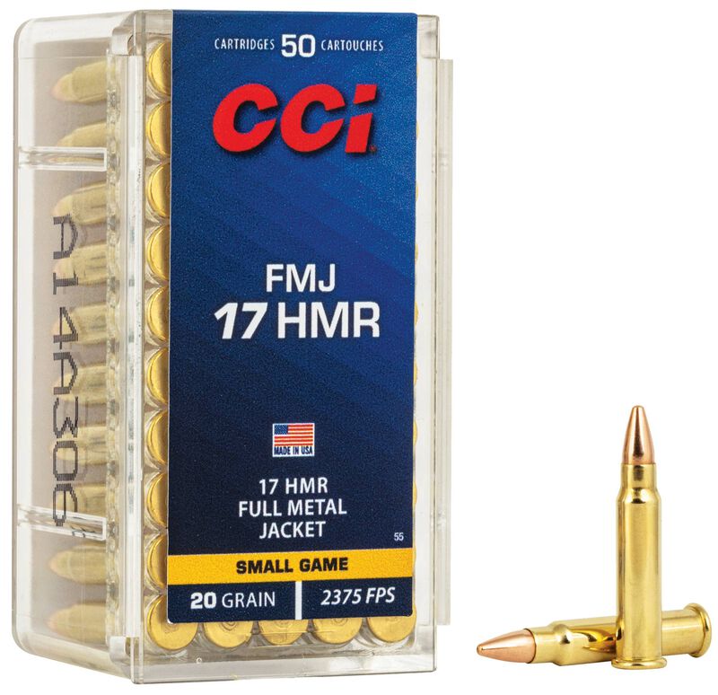 CCI .17 HMR 20GR FMJ