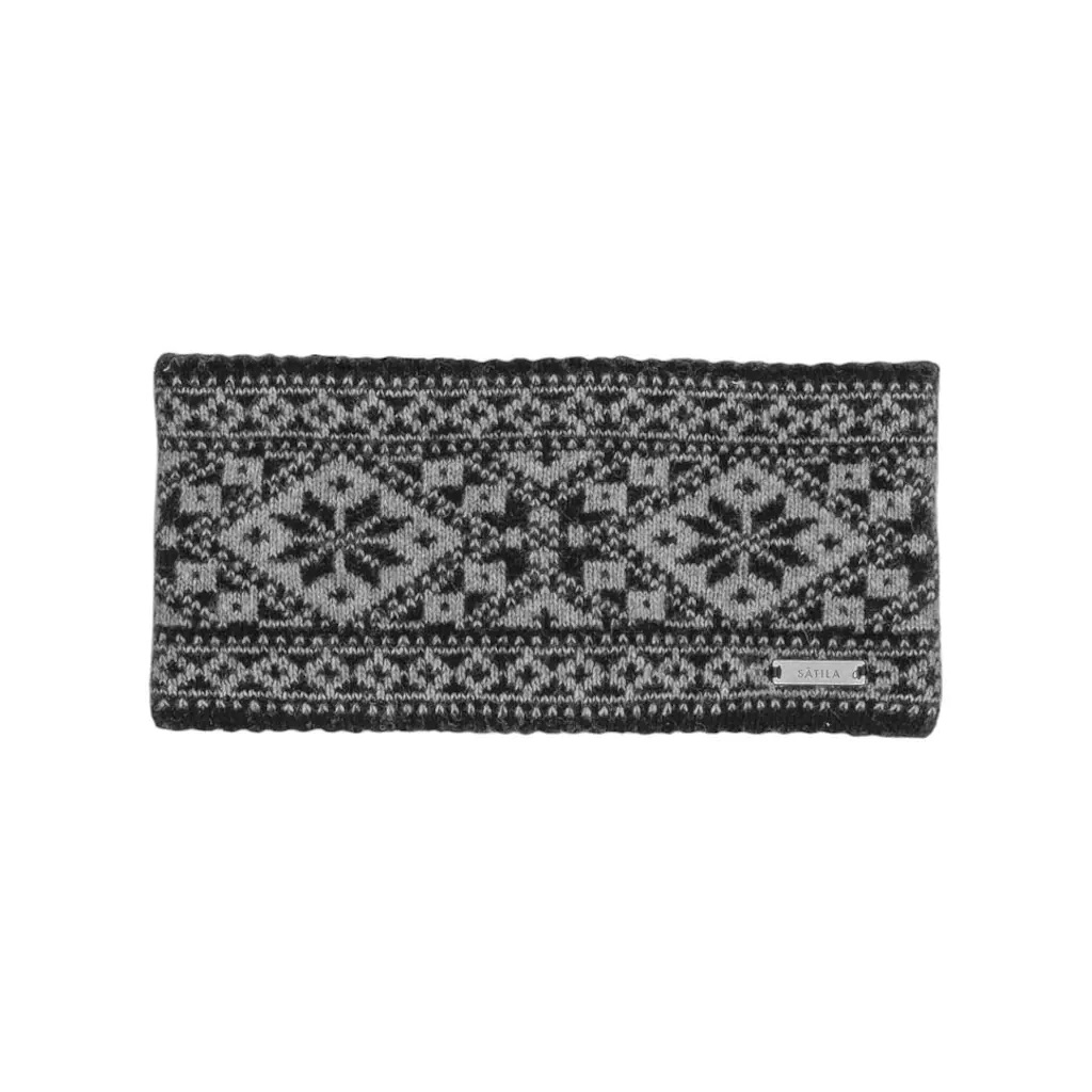 Grace-headband_black Sätila Headband - Stirnband aus Lammwolle mit Polycolon-Futter