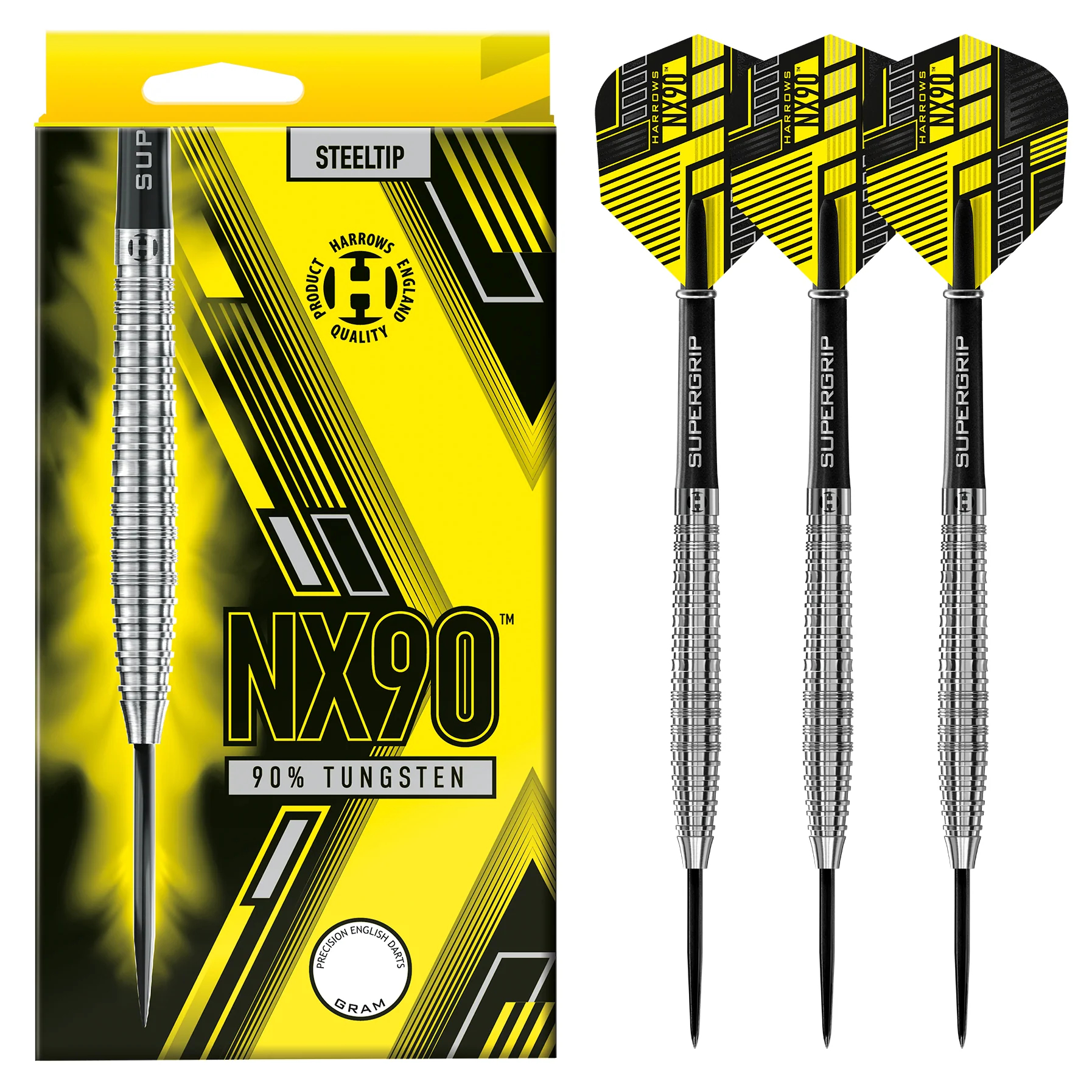 NX90Steeltip-2_3000x Harrows NX 90% Tugsten Steeltip Darts