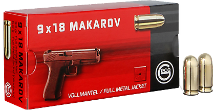 Geco 9mm Makarov Vollmantel Rundkopf  95gr / 6,15g