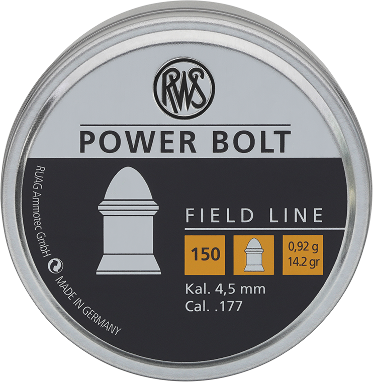 RWS Power Bolt 4,5 mm / .177 Cal. Diabolo