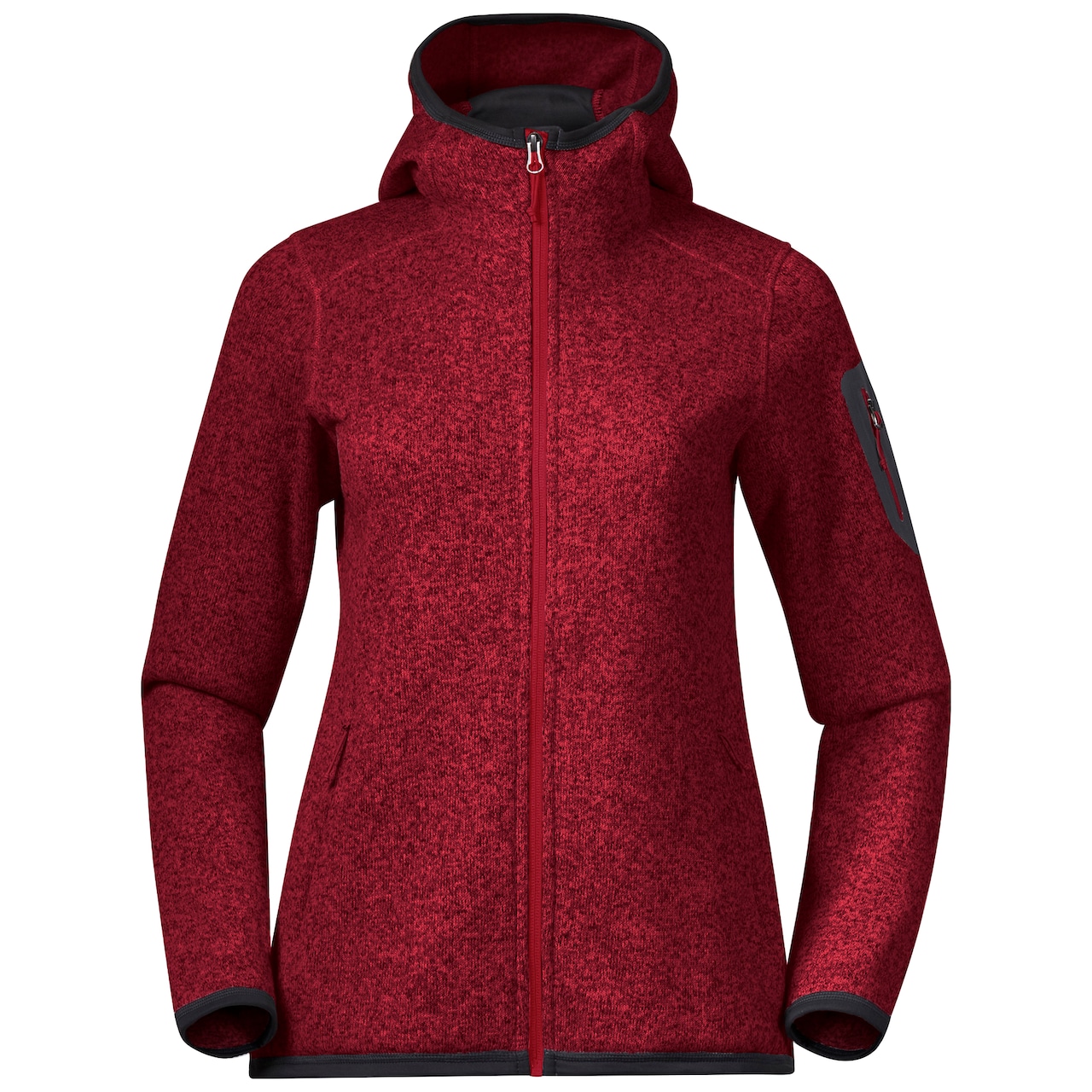 Bergans Kamphaug Knitted Womens Hoodie