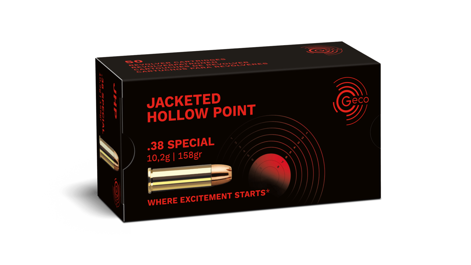 csm_2317717_GECO_38_Special_JHP_packaging_5e874e0dfc Geco .38 Special Hohlspitz 10,2g / 158gr