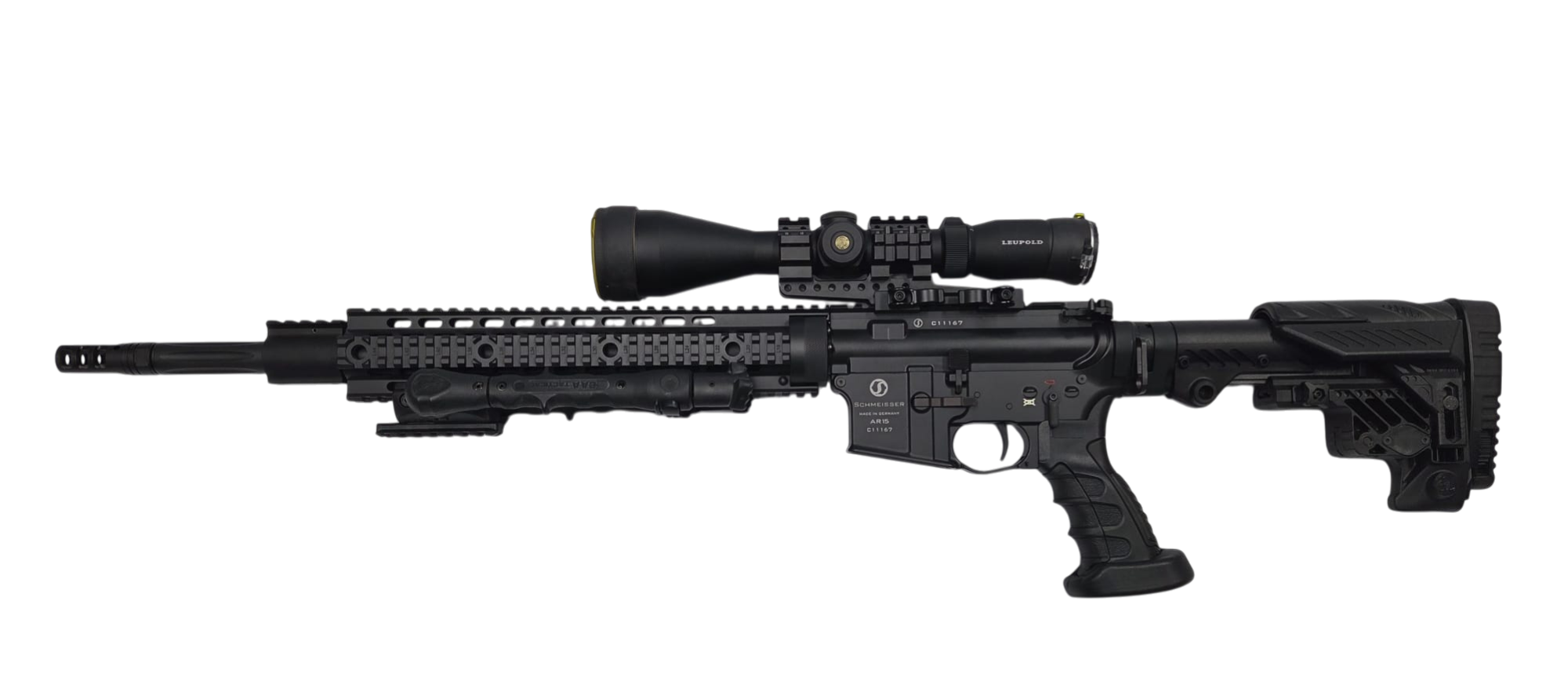 Schmeisser AR15 DMR 18" inkl. Leupold 3-9x50 Zielfernrohr