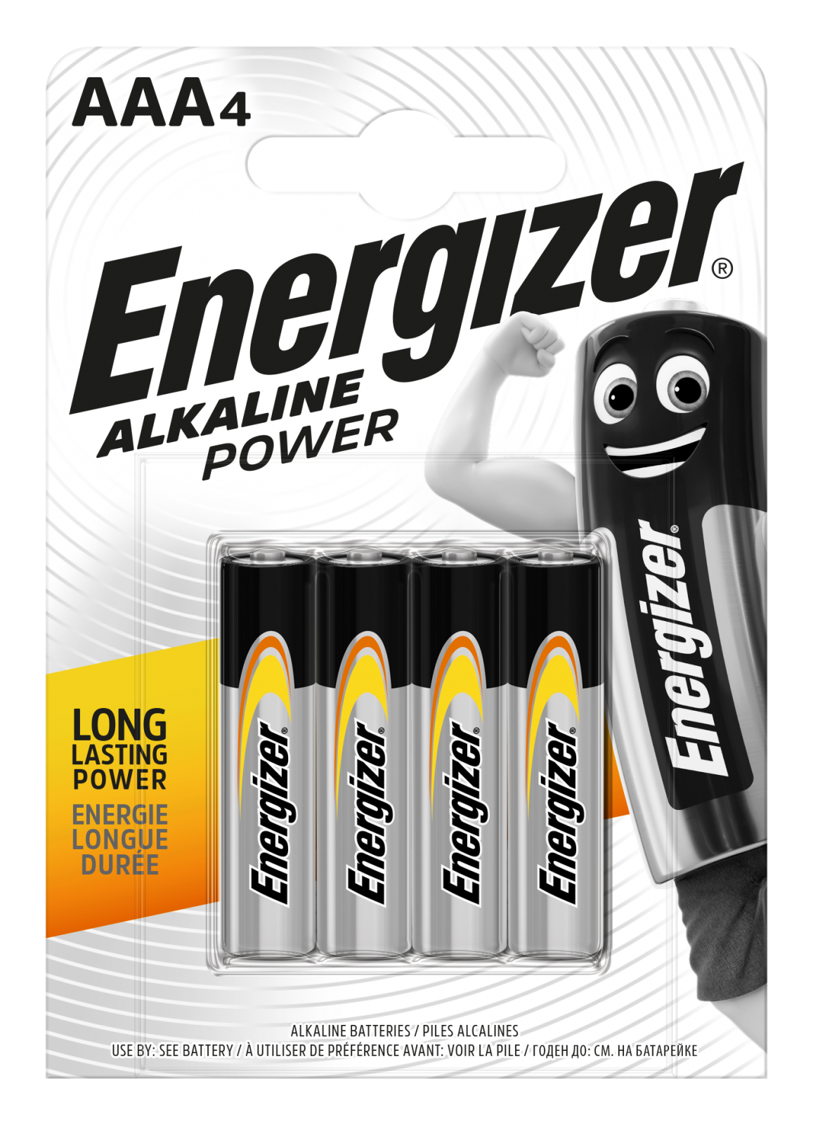 Energizer Alkaline Power Micro AAA LR03  4er Blister