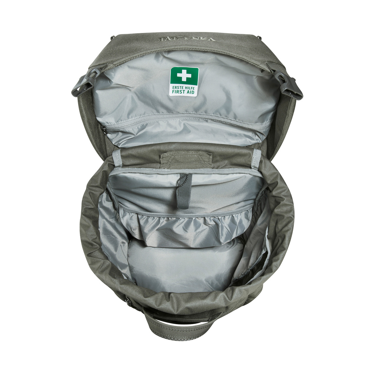 Tatonka Pyrox 45+10 Bushcraft-Rucksack Stone Grey Olive