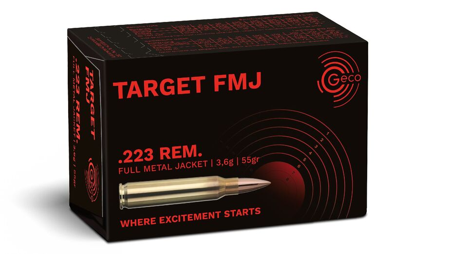 Geco .223 Rem. Target FMJ 3,6g / 55gr
