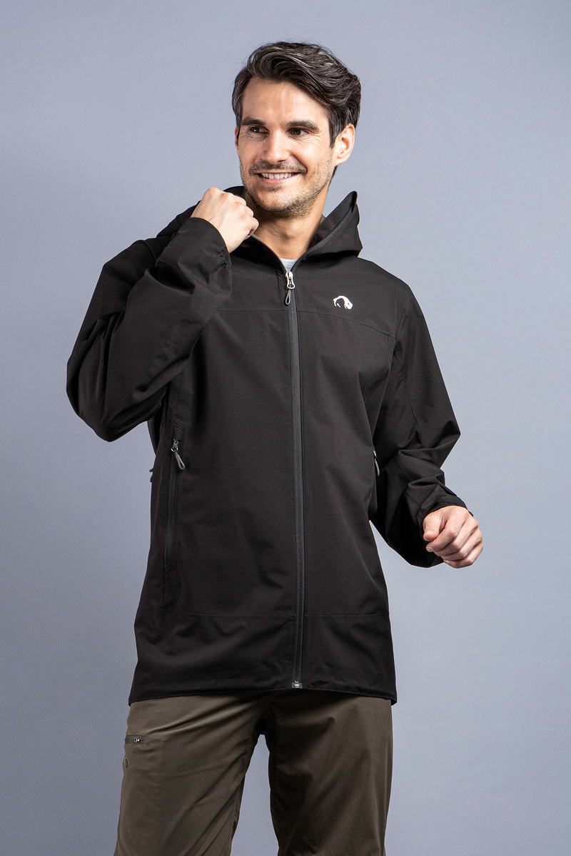 8049040a Tatonka Hempton M'S Hooded Jacket Regenjacke
