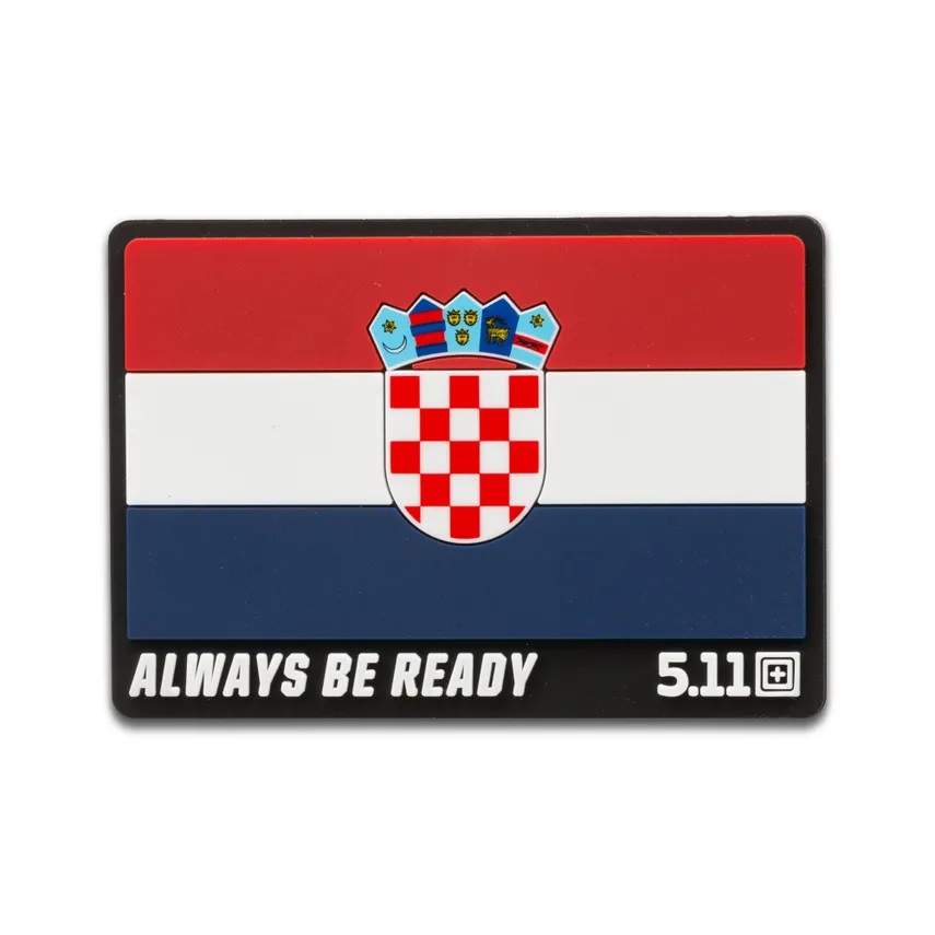 5.11 Kroatien Flagge Patch