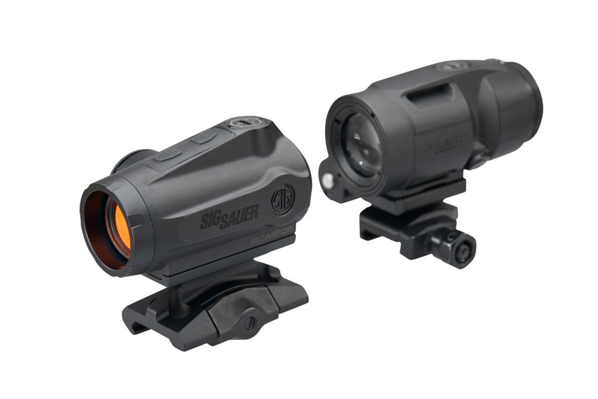 Sig Sauer Romeo5 Gen 2 Compact Red Dot 2 MOA + JULIET3 Micro Magnifier